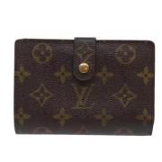 Pre-owned Canvas wallets Louis Vuitton Vintage , Brown , Dames