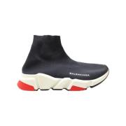 Pre-owned Polyester sneakers Balenciaga Vintage , Black , Dames