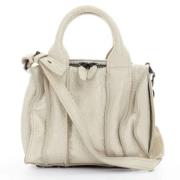 Pre-owned Leather handbags Alexander Wang Pre-owned , Gray , Dames
