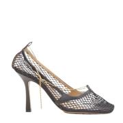 Pre-owned Mesh heels Bottega Veneta Vintage , Black , Dames