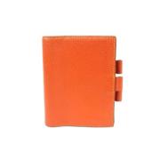 Tweedehands portemonnees Hermès Vintage , Orange , Dames