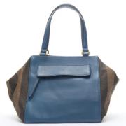 Pre-owned Leather fendi-bags Fendi Vintage , Blue , Dames