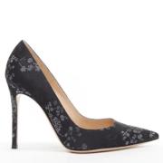 Pre-owned Fabric heels Gianvito Rossi Pre-owned , Black , Dames