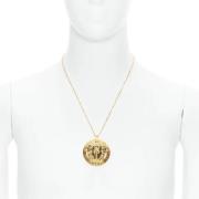 Pre-owned Fabric necklaces Versace Pre-owned , Yellow , Dames