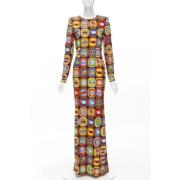 Pre-owned Fabric dresses Moschino Pre-Owned , Multicolor , Dames