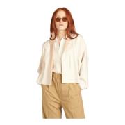 Ivoor Wol Caban Jas Sofie D'hoore , Beige , Dames