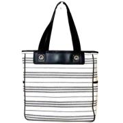 Pre-owned Canvas shoulder-bags Burberry Vintage , White , Dames