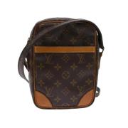 Pre-owned Canvas louis-vuitton-bags Louis Vuitton Vintage , Brown , Da...