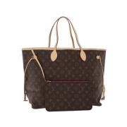 Pre-owned Canvas louis-vuitton-bags Louis Vuitton Vintage , Brown , Da...