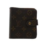 Pre-owned Canvas wallets Louis Vuitton Vintage , Brown , Dames