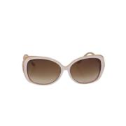 Pre-owned Plastic sunglasses Bvlgari Vintage , White , Dames