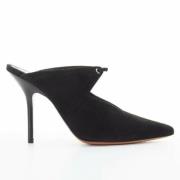 Pre-owned Suede heels Celine Vintage , Black , Dames