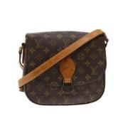 Pre-owned Canvas louis-vuitton-bags Louis Vuitton Vintage , Brown , Da...