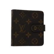 Pre-owned Canvas wallets Louis Vuitton Vintage , Brown , Dames