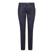 Smal Gesneden Blauwe Jeans Jacob Cohën , Blue , Heren