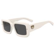 Bold and Eye-catching Sunglasses with Eyelike Logo and Delicate Star C...