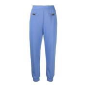 Polarbroek met logoplaat Elisabetta Franchi , Blue , Dames