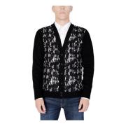 Heren Zwarte Cardigan Antony Morato , Black , Heren