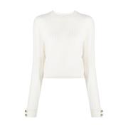 Stijlvolle Sweaters Chiara Ferragni Collection , White , Dames