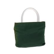 Pre-owned Nylon handbags Prada Vintage , Green , Dames