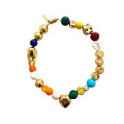 Kleurrijke Charme Ketting Timeless Pearly , Multicolor , Dames