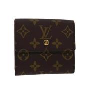 Pre-owned Canvas wallets Louis Vuitton Vintage , Brown , Dames