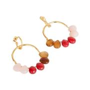 Earrings Medecine Douce , Red , Dames