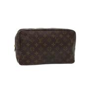 Pre-owned Canvas louis-vuitton-bags Louis Vuitton Vintage , Brown , Da...