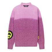 Jumper met gradient effect en logo Barrow , Pink , Unisex