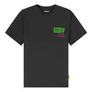 Grafisch Jersey T-Shirt Barrow , Black , Dames