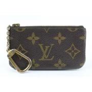 Vintage Portemonnees Louis Vuitton Vintage , Brown , Dames