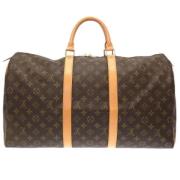 Tweedehands weekendtas Louis Vuitton Vintage , Brown , Dames