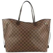 Tweedehands Canvas louis-vuitton-tassen Louis Vuitton Vintage , Brown ...