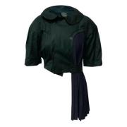 Pre-owned Wool tops Fendi Vintage , Green , Dames
