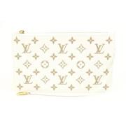 Tweedehands koppeling Louis Vuitton Vintage , Beige , Dames