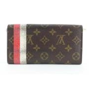 Canvas Portemonnees, Tweedehands, Gemaakt in Frankrijk Louis Vuitton V...