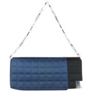 Tweedehands Schoudertas Chanel Vintage , Blue , Dames