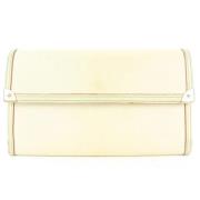 Tweedehands portemonnees Louis Vuitton Vintage , Beige , Dames