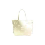 Pre-owned Draagtas Louis Vuitton Vintage , Beige , Dames