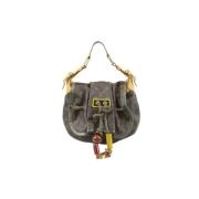 Fl1039 Gecoate Canvas Tassen Louis Vuitton Vintage , Brown , Dames