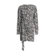 Dulce Zwart/Wit Bloemenjurk Isabel Marant Étoile , Multicolor , Dames