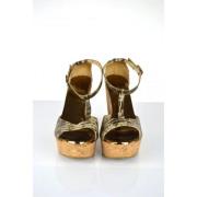 Pre-owned Sandalen Jimmy Choo Pre-owned , Brown , Dames