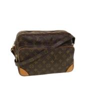 Pre-owned Canvas louis-vuitton-bags Louis Vuitton Vintage , Brown , Da...