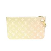 Tweedehands koppeling Louis Vuitton Vintage , Gray , Dames