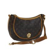 Pre-owned Canvas louis-vuitton-bags Louis Vuitton Vintage , Brown , Da...