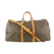 Canvas Vintage Tassen Louis Vuitton Vintage , Brown , Dames