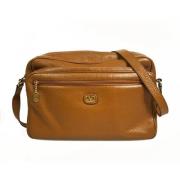 Voldoende lederen schouderzakken Valentino Vintage , Brown , Dames