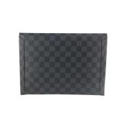 Tweedehands portemonnees Louis Vuitton Vintage , Black , Dames