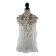 Pre-owned Fabric tops Givenchy Pre-owned , White , Dames