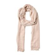 Fringed Sjaal voor Dames Liu Jo , Beige , Dames